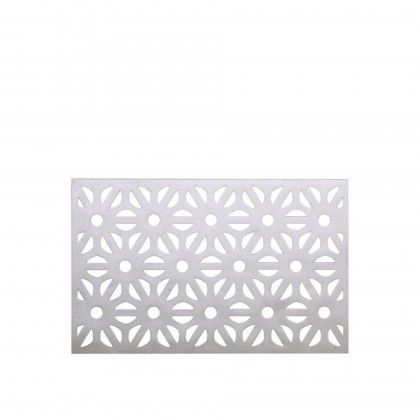Individual Pvc Prata 45X30CM