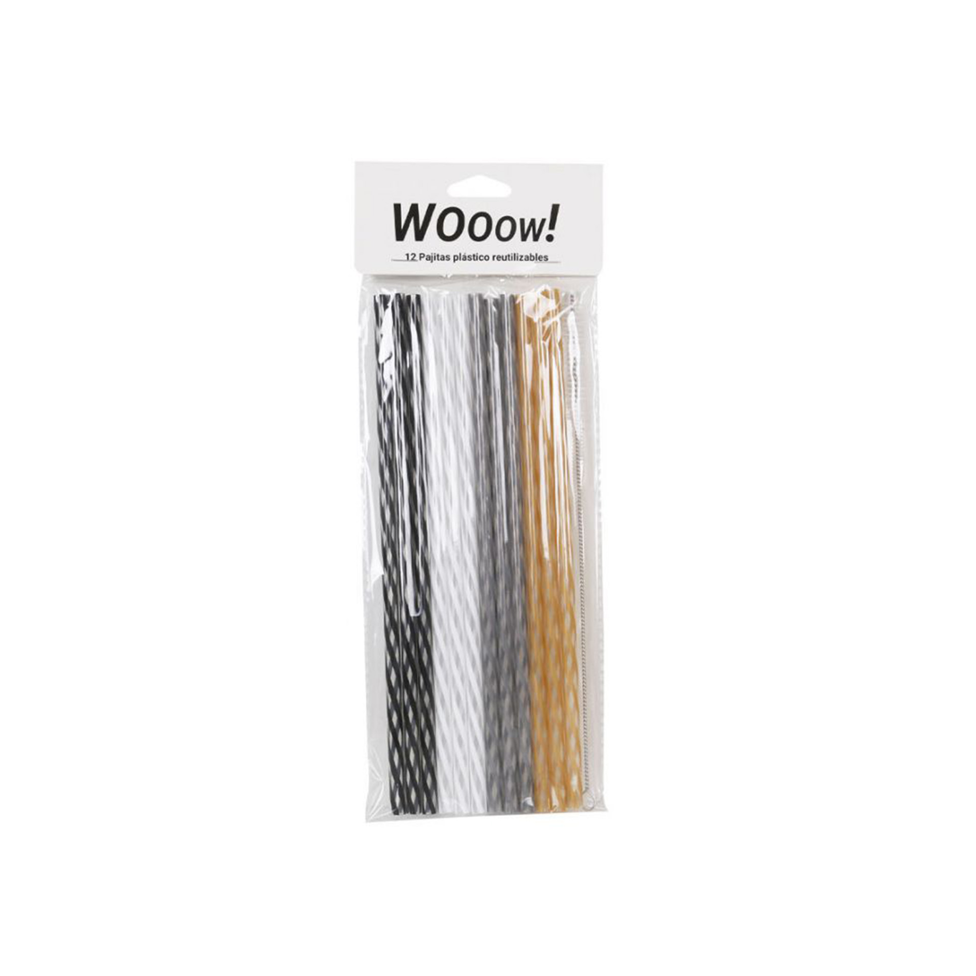 Palhinha Reutilizável 25CM Pack 12
