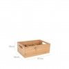 Organizador Mesa Bambu 27X18X10cm Organizador Mesa Bambu 27X18X10cm