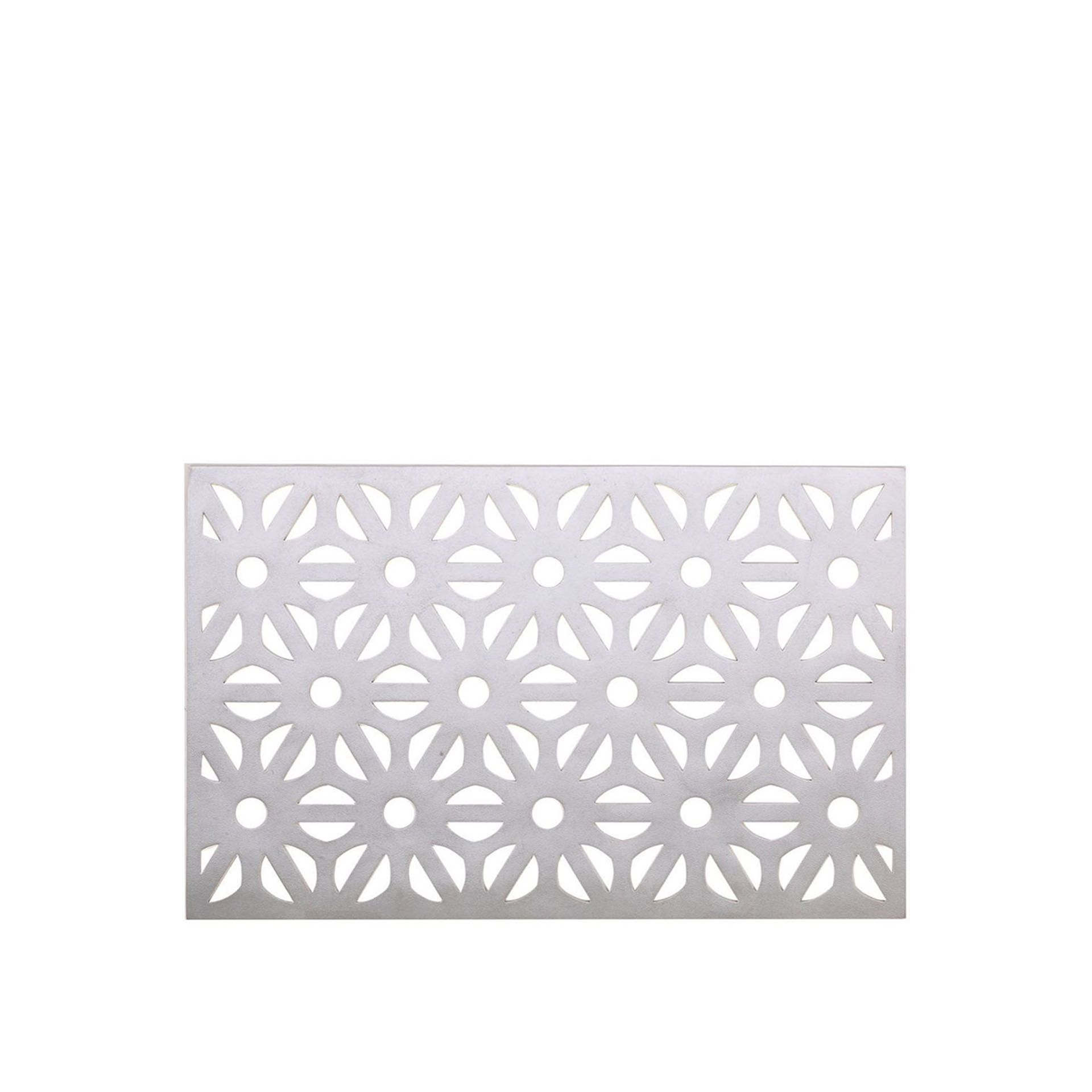 Individual Pvc Prata 45X30CM