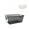Cesto Rede Metal Asa Madeira 37.4X22.7X16.5cm