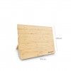 Tbua Magntica Bambu 34X25X1.7CM