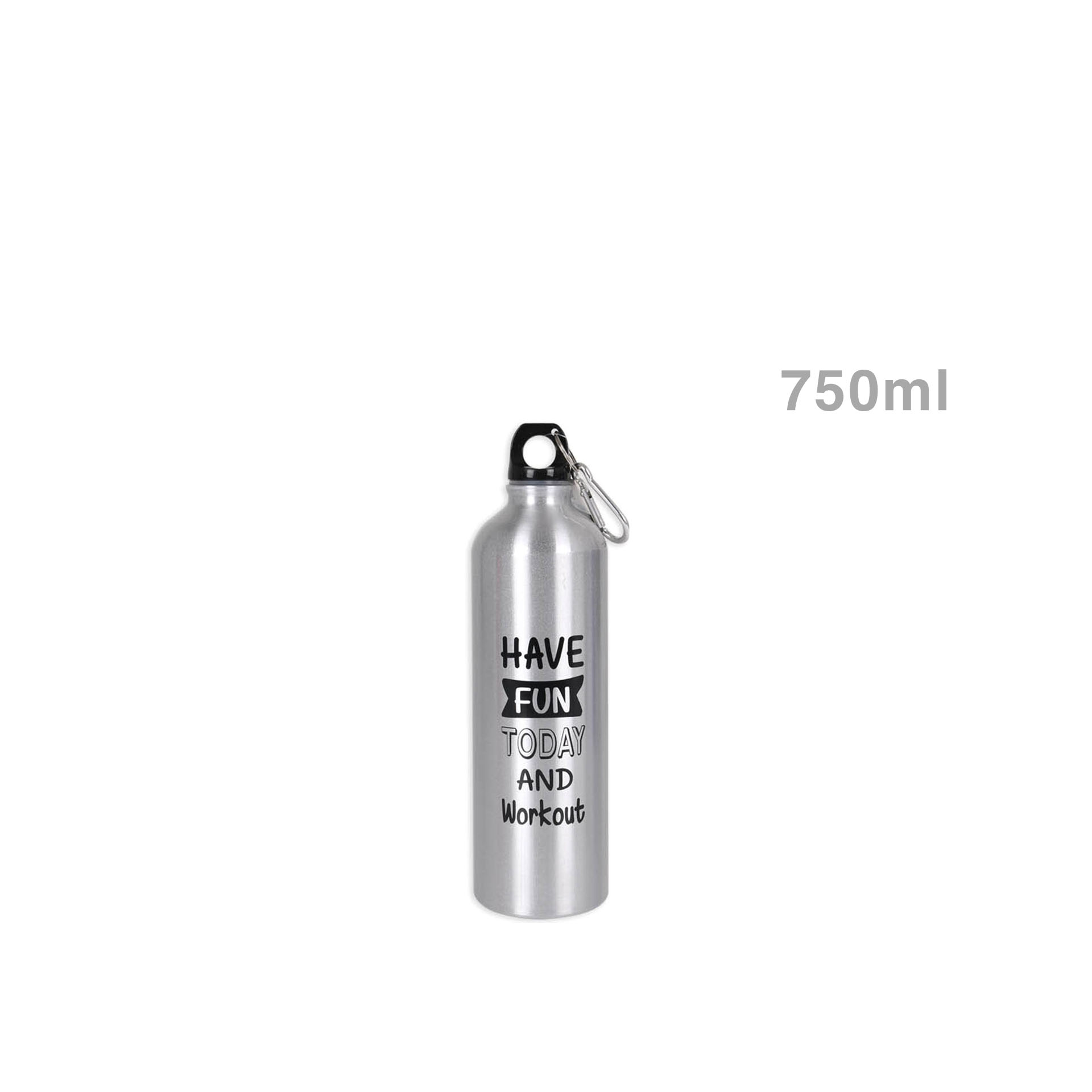 Garrafa Água Alumínio Bewinner Redondo 750ml