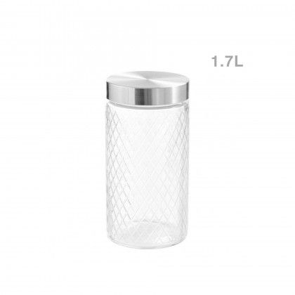 Frasco Hermtico Anna com Tampa 1700ml 11X22cm