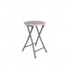 Banco Madeira / Metal Dobrvel 30X45CM