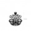 Suporte 6 Frascos Especiarias 17.8X17.8X16.3cm
