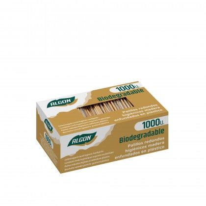 Palito Higinico Biodegradvel Embalado em Plstico 1000 Unidades