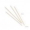 Palito Bambu Biodegradvel 2.5X200mm Pack 100