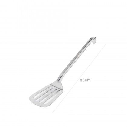 Esptula Inox Perfurada 8X33cm