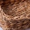 Cesto Vime Retangular Bege 17X25X8cm