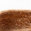 Cesto Vime Quadrado Bege 25X25X8.5cm