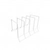 Organizador Frigideiras Branco 26X20.9X19.6cm