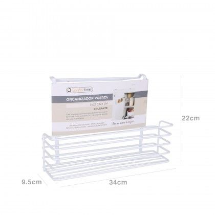 Estante Organizadora Porta Branco 34X9.5X22cm