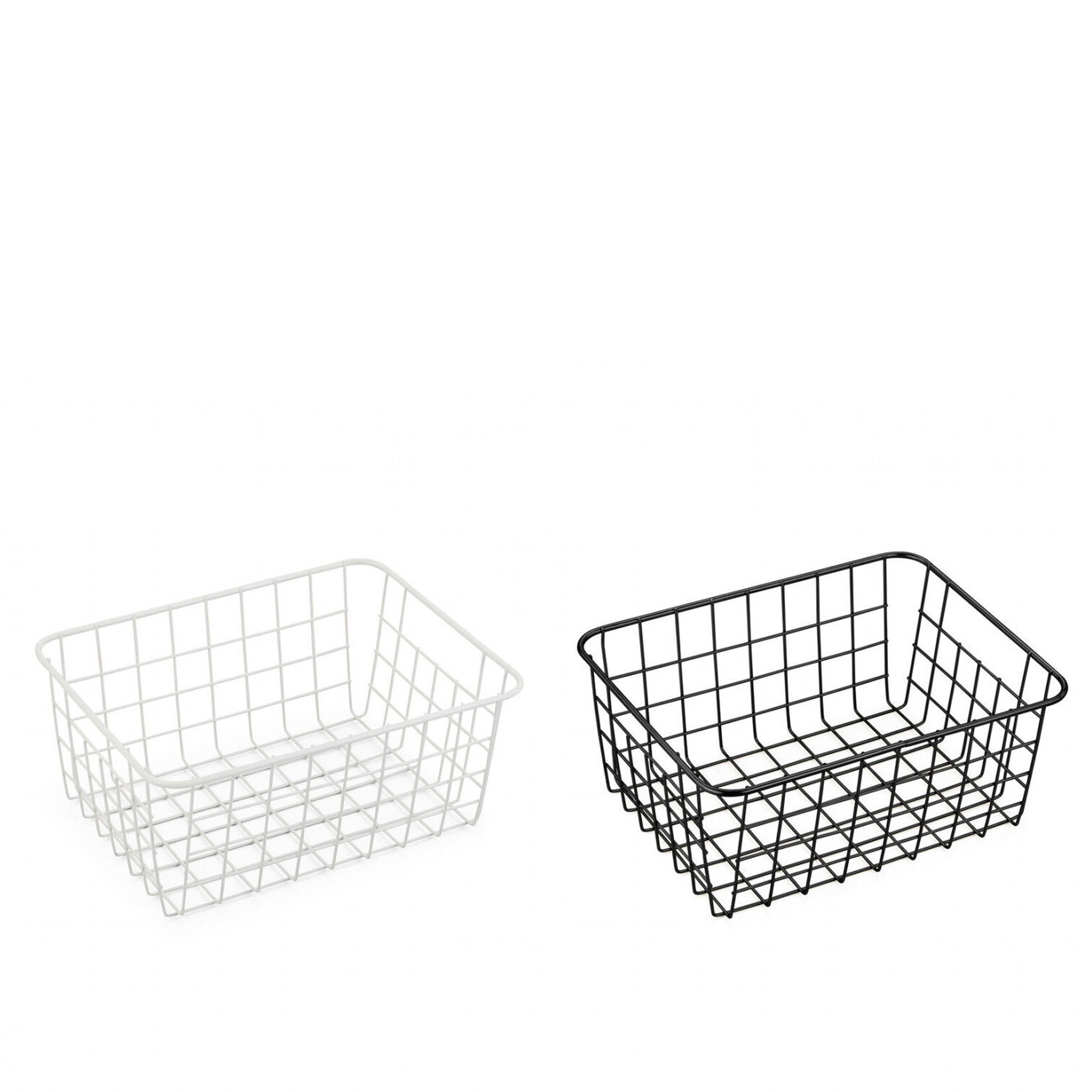 Cesto Organizador Metal 28X22X12.5cm