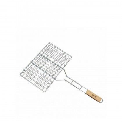 Grelha Churrasco Retangular 35X25cm Grelha Churrasco Retangular 35X25cm