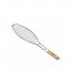 Grelha Churrasco Peixe Oval 40X15cm Grelha Churrasco Peixe Oval 40X15cm