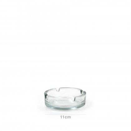 Cinzeiro Vidro Keyf Redondo 11cm