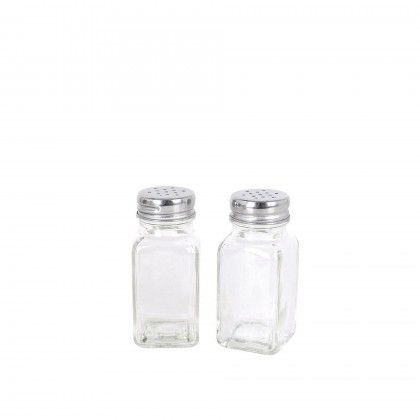 Frasco Saleiro / Pimenteiro 8.5X4.5X10cm Pack 2