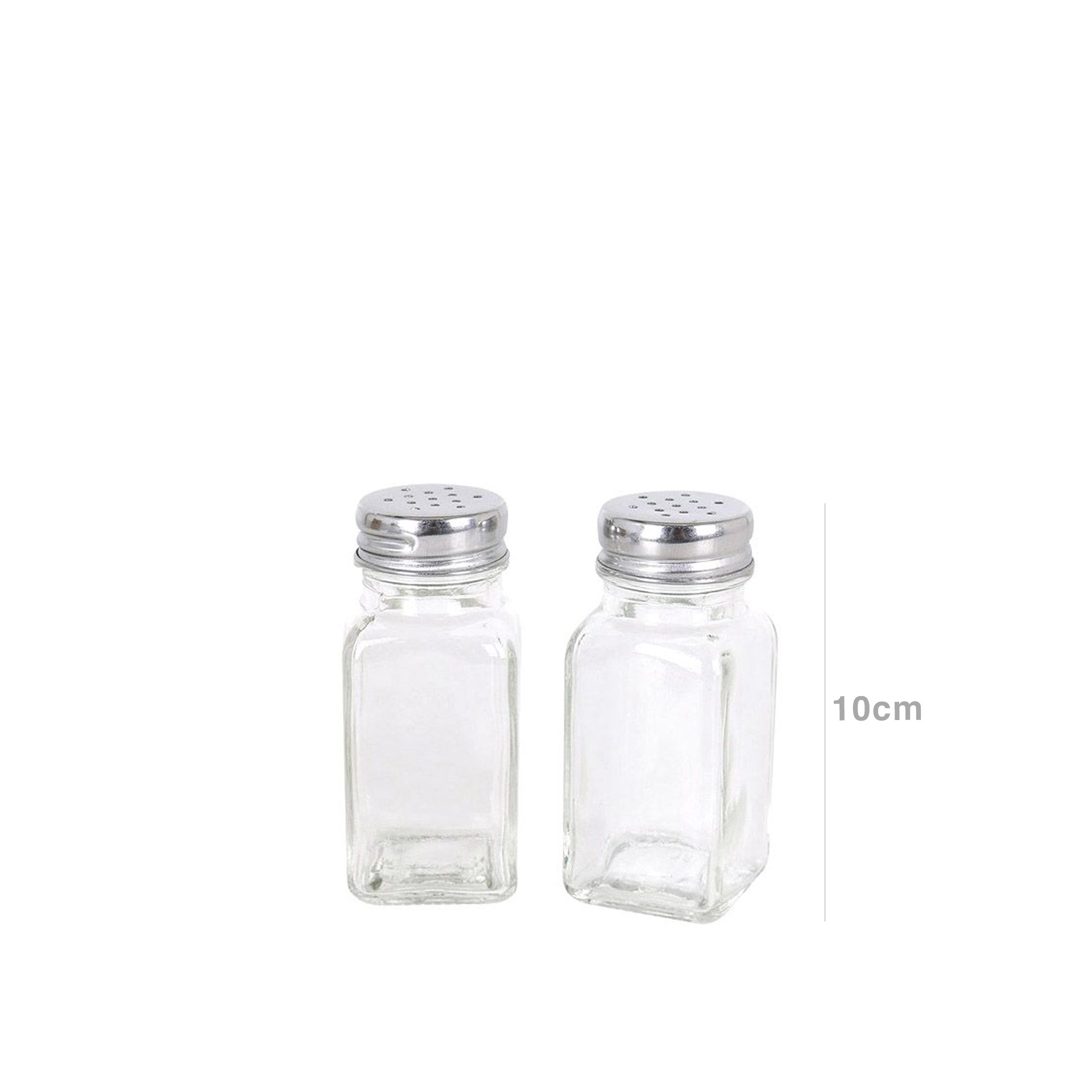 Frasco Saleiro / Pimenteiro 8.5X4.5X10cm Pack 2