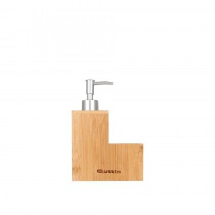 Suporte Esfrego + Doseador Bambu 13.4X7X19.5cm