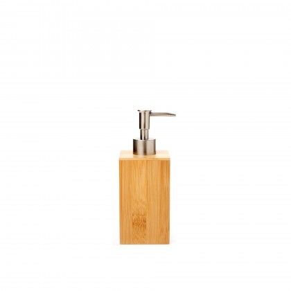 Doseador Sabonete Lquido Bambu 7X7X19.5cm