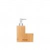 Suporte Esfrego + Doseador Bambu 13.4X7X19.5cm