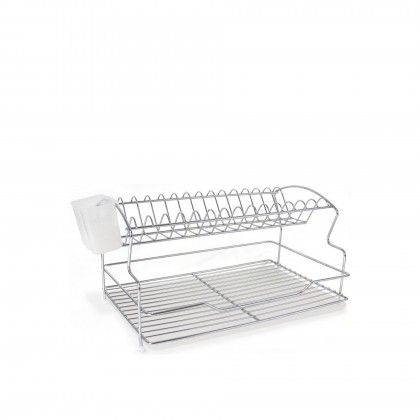Escorredor Pratos Metal 28X40.5X22cm