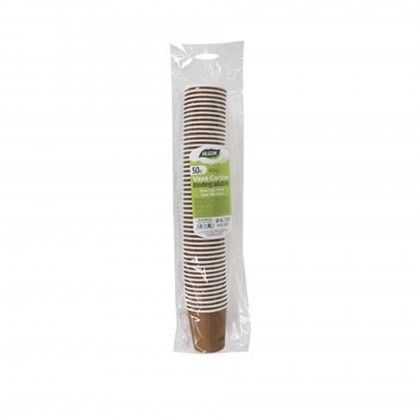Copo Carto Caf Castanho 80ml Pack 50