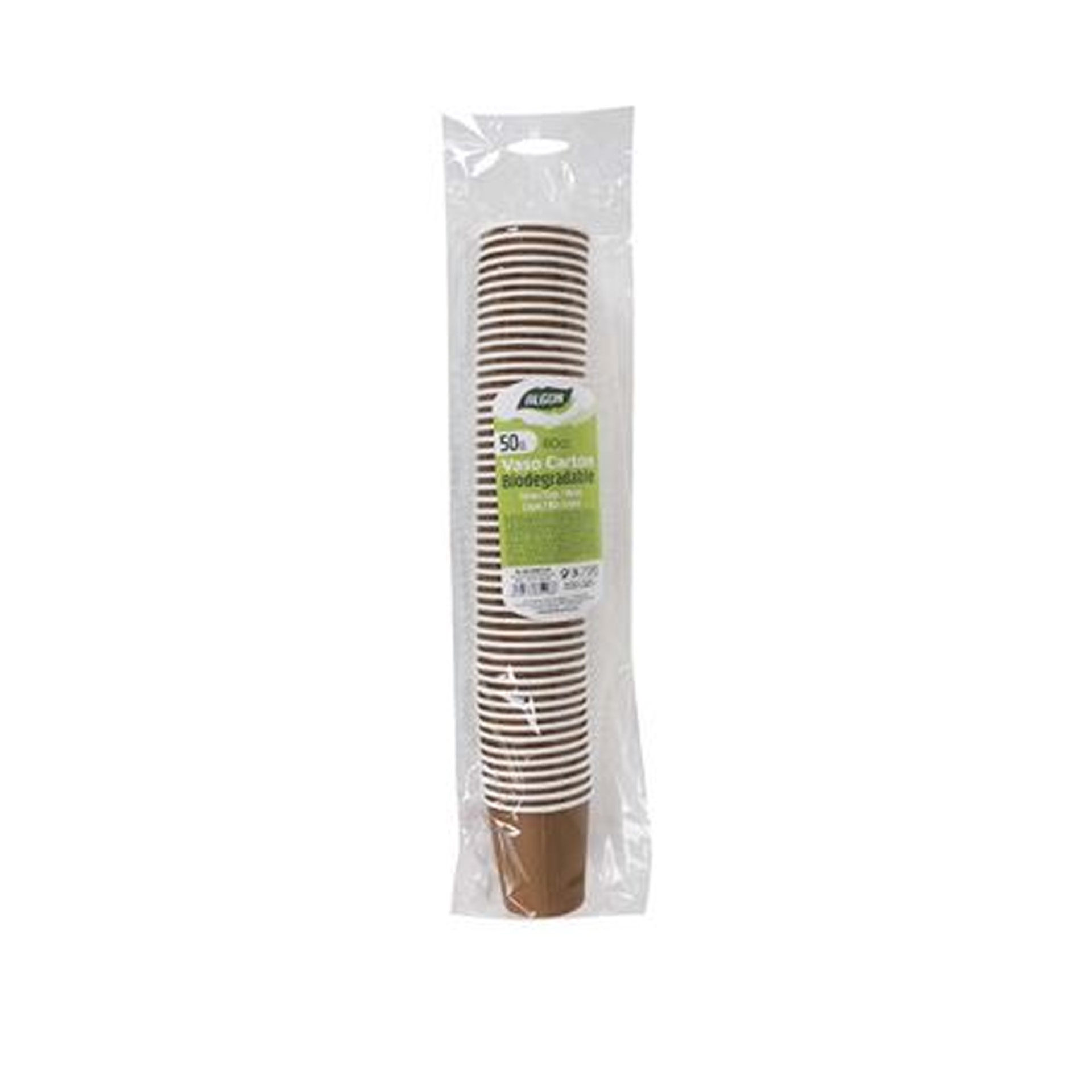Copo Cartão Café Castanho 80ml Pack 50