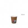 Copo Carto Caf Castanho 80ml Pack 50