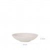 Prato Fundo Melamina Ivory Redondo 21X5.3cm