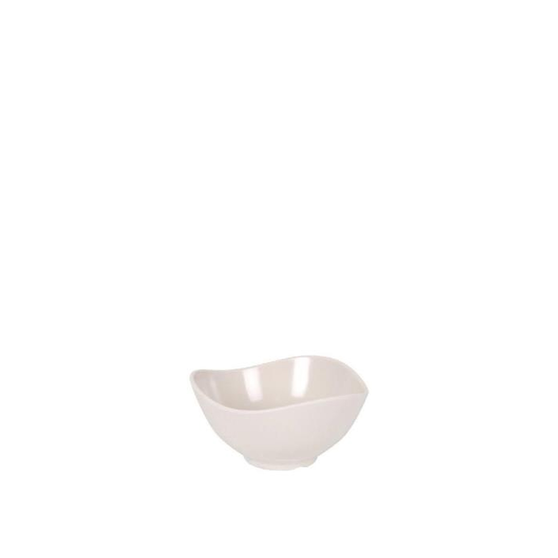 Taça Melamina Onda Branco 12cm