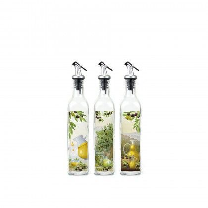 Galheteiro Vidro Tampa Abs 750ml 6.6X34cm