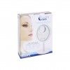 Espelho Led Plstico Redondo Branco 20cm