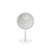 Espelho Led Plstico Redondo Branco 20cm