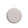Prato Raso Ivory Branco 27cm