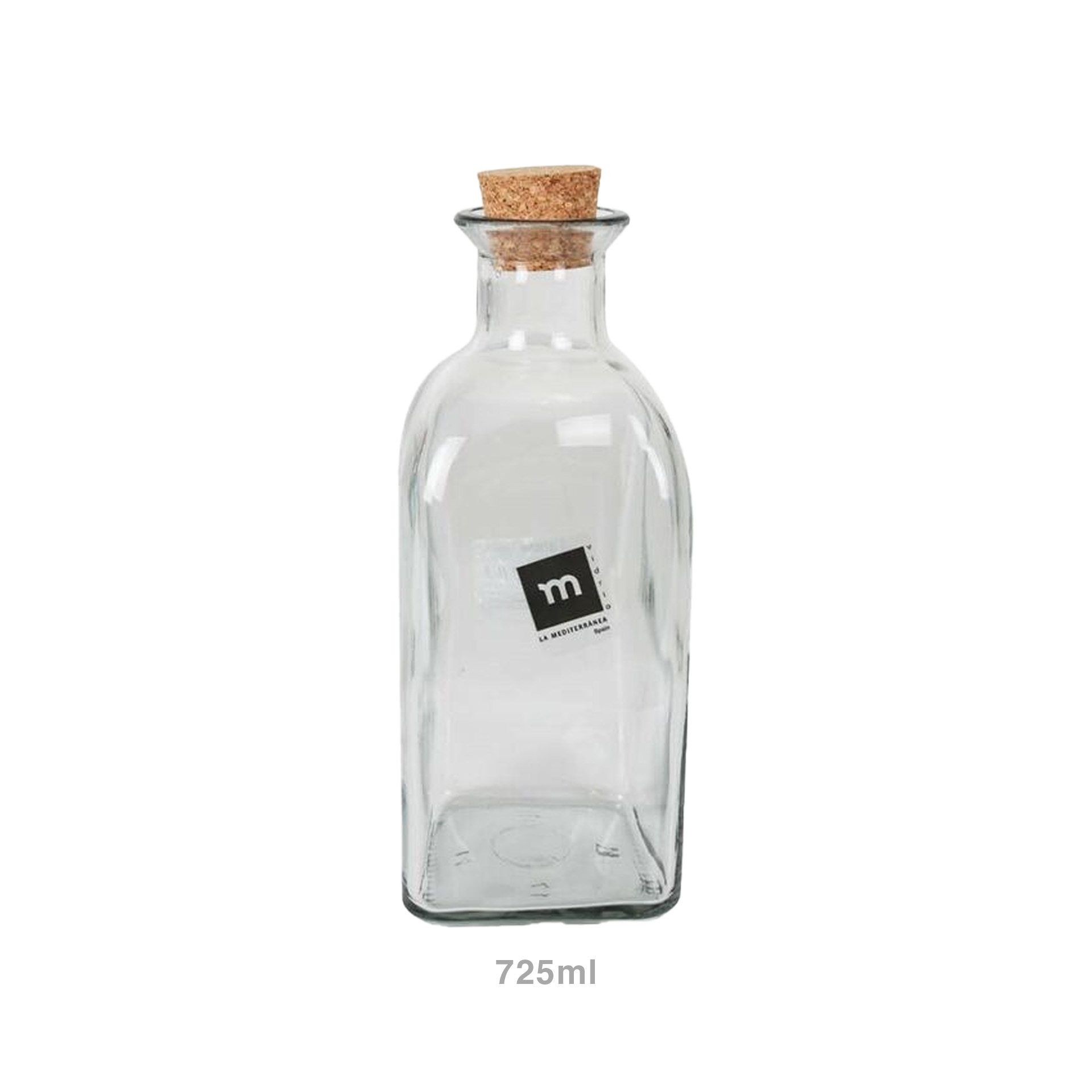 Garrafa Vidro Tampa Cortiça 725ml