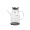 Galheteiro Vidro Tampa Metal 600ml 8.5X16.5X17.3cm