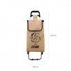 Carro Compras 2 Rodas 96X35X28cm