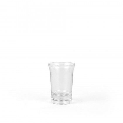 Copo Shot Poliestireno 35ml 4X6X7cm Pack 6