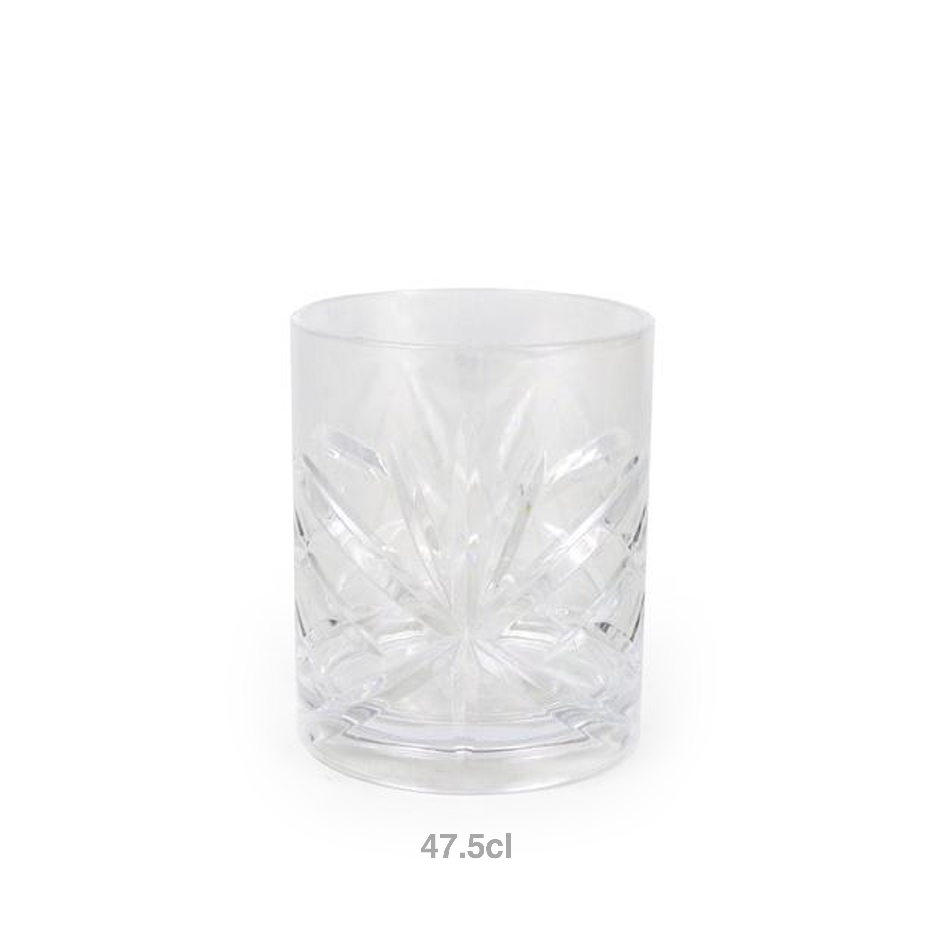 Copo Whisky Palm Poliestireno 475ml Pack 6