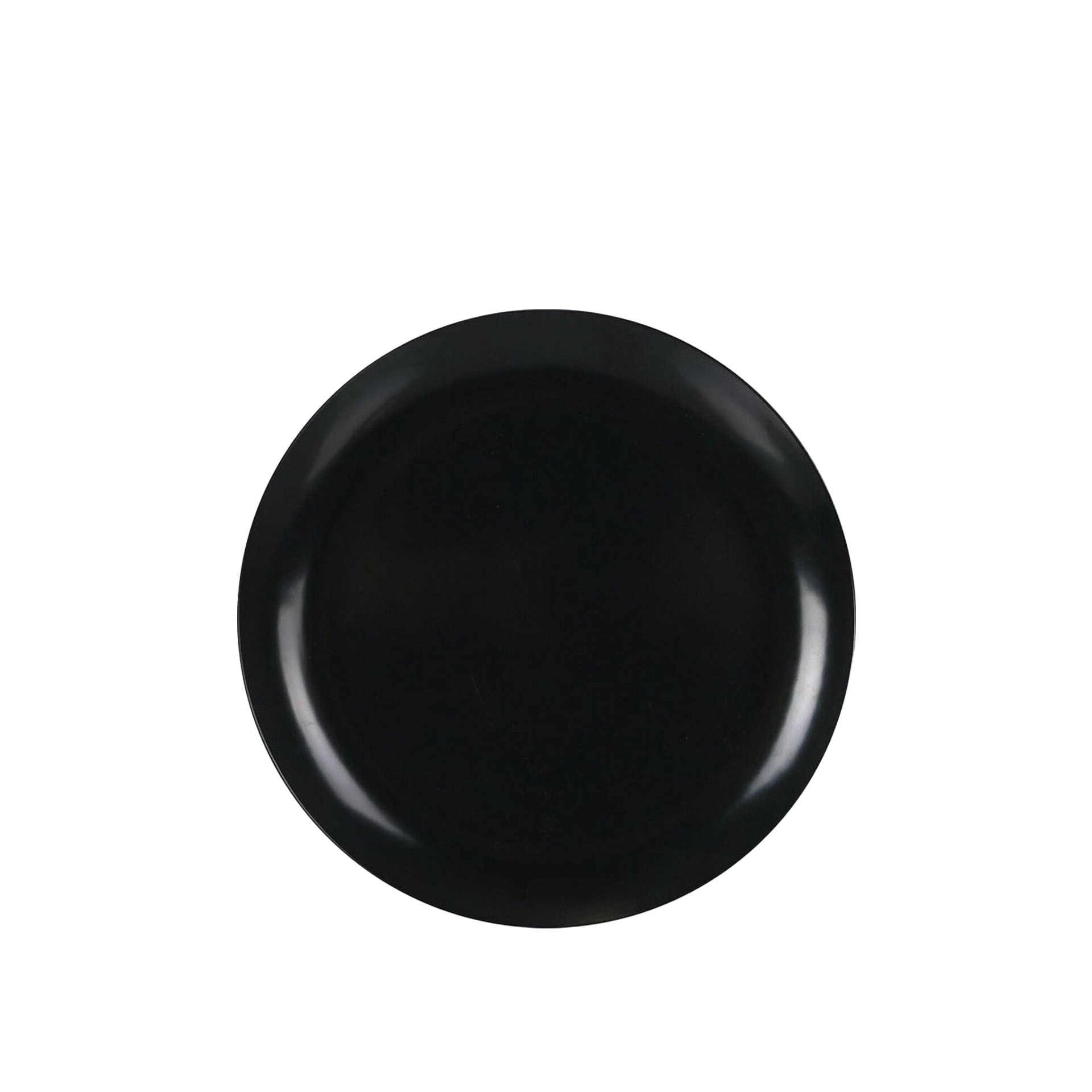 Prato Sobremesa Melamina Antracite 20cm