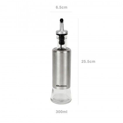 Galheteiro Inox Redondo 300ml 6.5X25.5cm