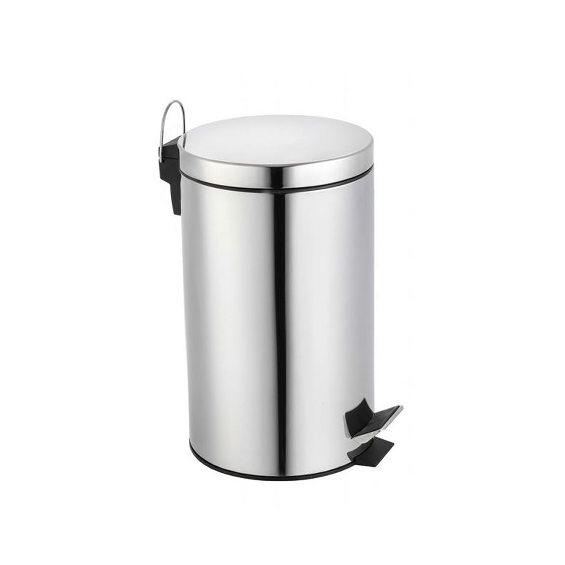 Balde Lixo Inox com Pedal 30l 29.5X29.5X64.5cm