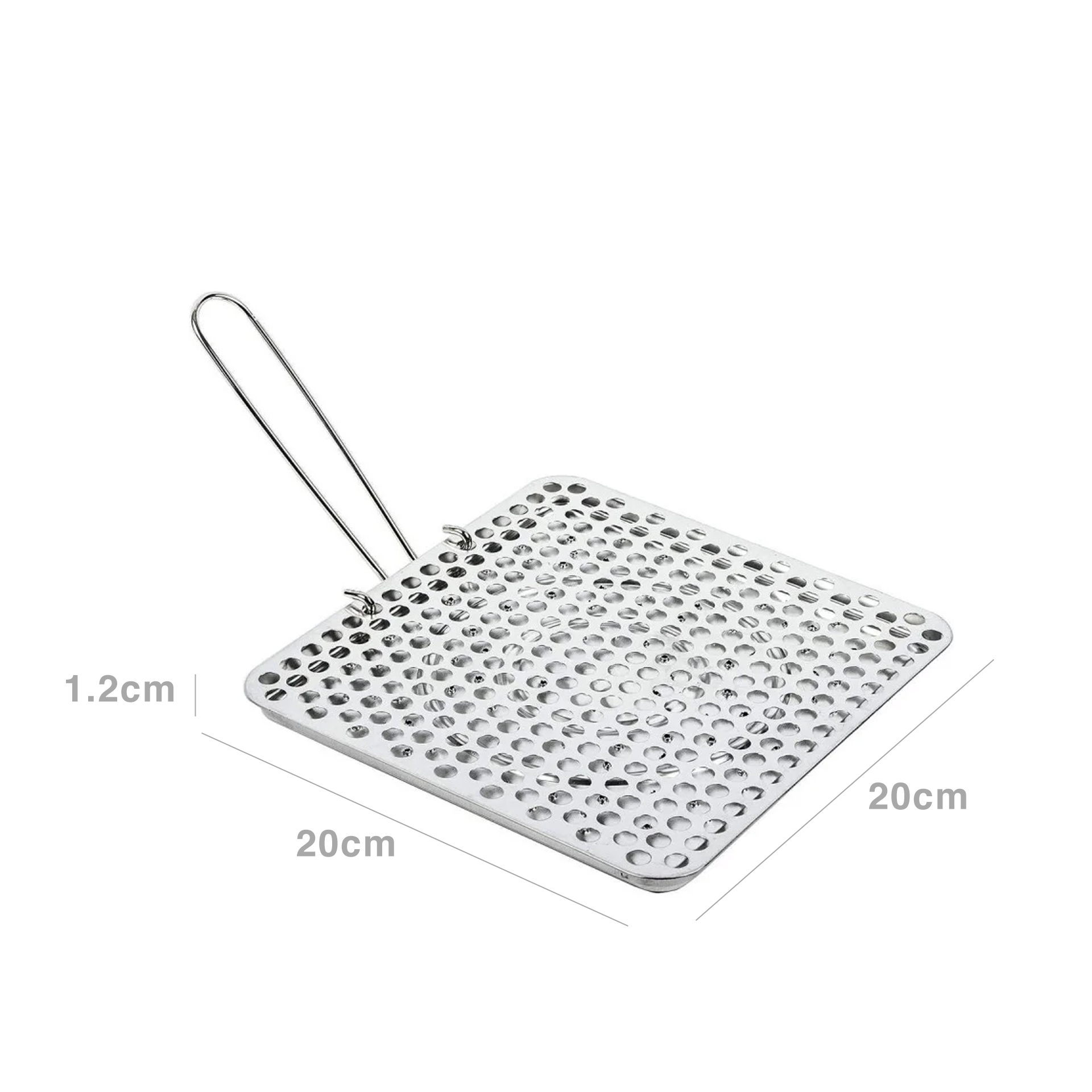 Torradeira Pão Inox 20X20X1.2cm