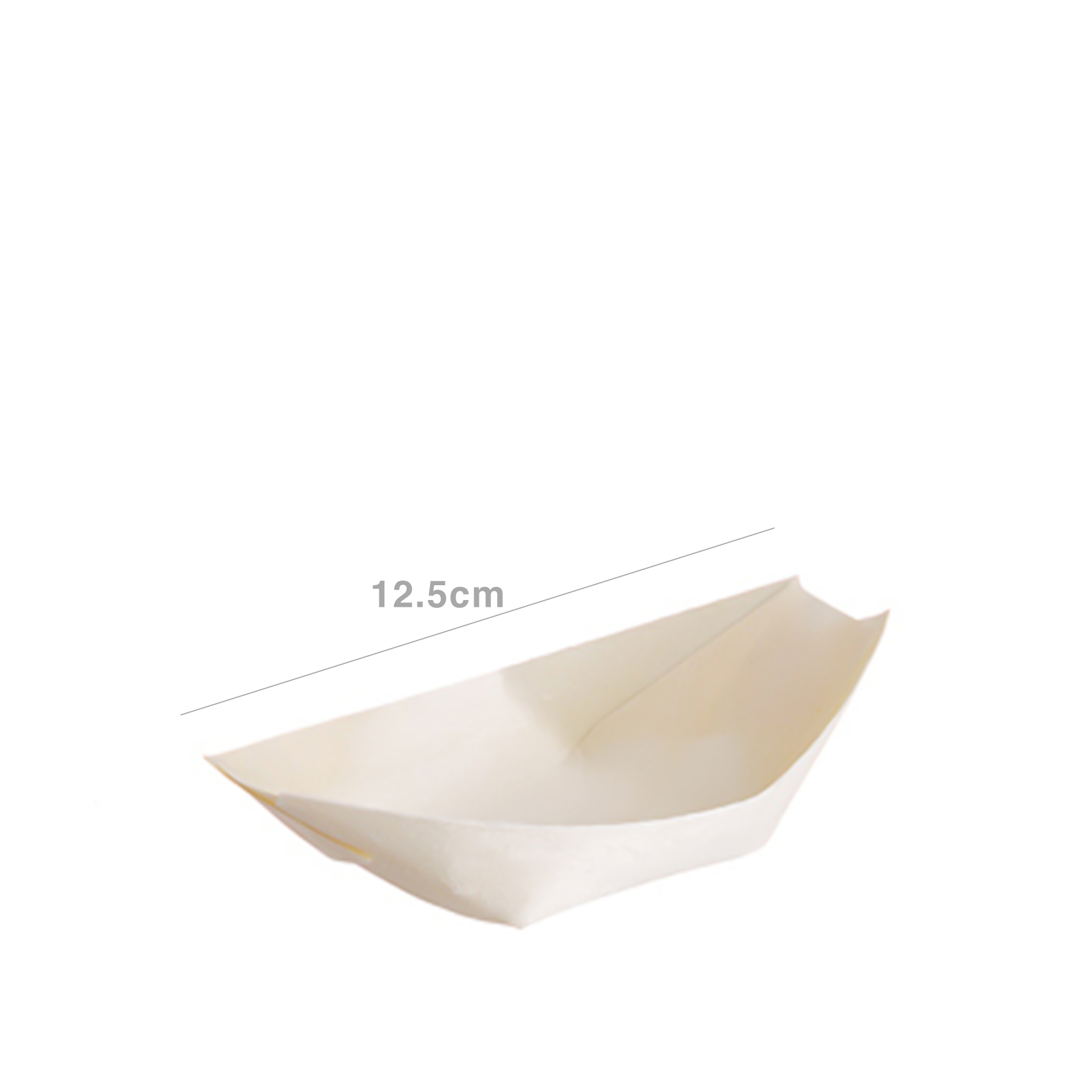 Taça Descartável Madeira Barco 12.5cm Pack 10