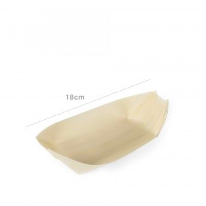 Taa Descartvel Madeira Barco 18cm Pack 6