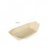 Taa Descartvel Madeira Barco 18cm Pack 6