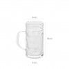 Caneca Cerveja Weser 570ml 8X16cm Pack 6