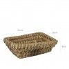 Cesto Vime Retangular 25X20X8cm